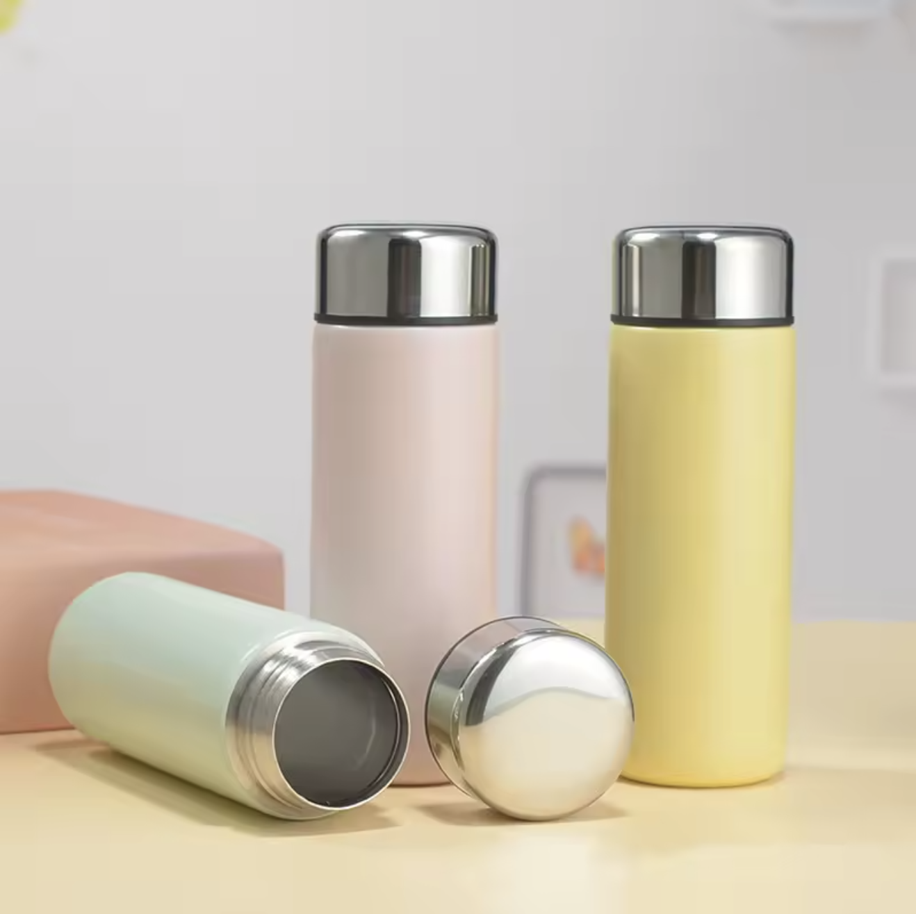 MINILIFE™ 200ml Portable Stainless Steel Thermo Bottle – Compact Travel Coffee & Tea Flask for Everyday Use