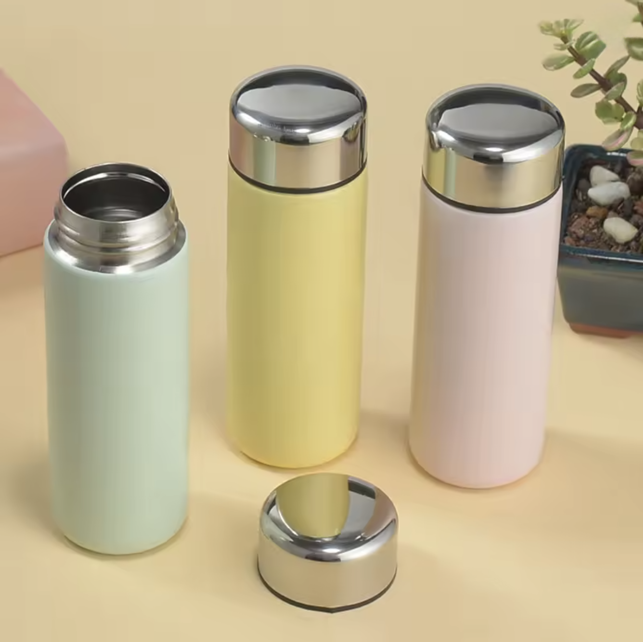 MINILIFE™ 200ml Portable Stainless Steel Thermo Bottle – Compact Travel Coffee & Tea Flask for Everyday Use