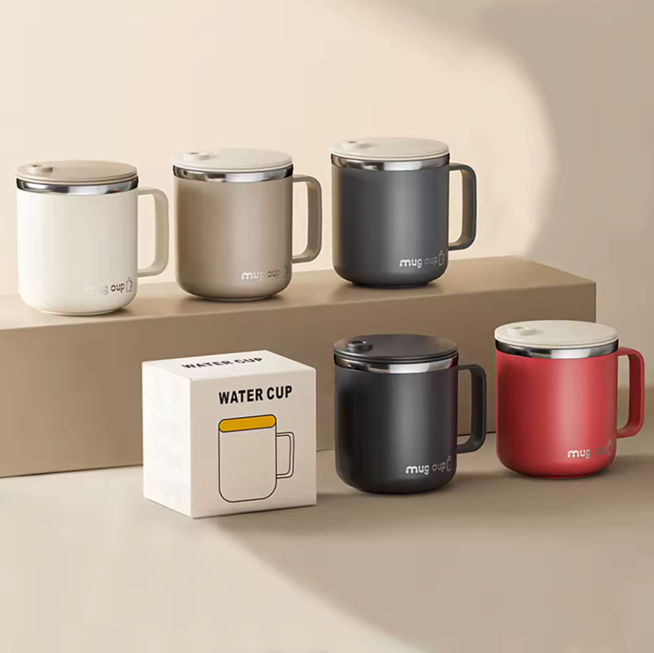 The Ultimate Thermal Coffee Mug | Stainless Steel Insulated Travel Tumbler with Handle