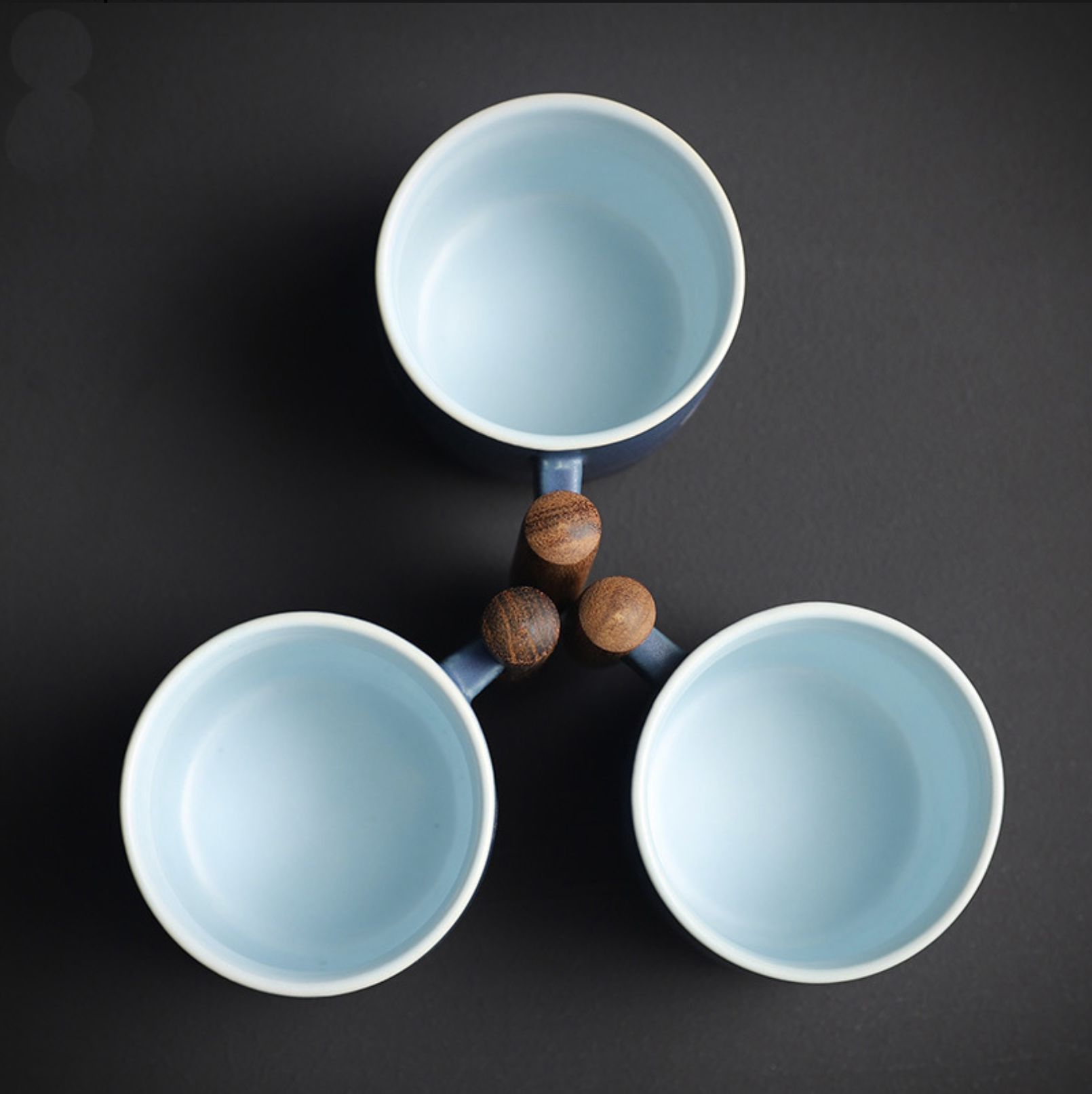 Opus Handmade Espresso Cup – Luxury Ceramic & Wood Collection