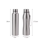 STEELFORCE™ 1000ml Stainless Steel Sports Water Bottle – Durable Metal Flask for Gym, Hiking & Daily Hydration