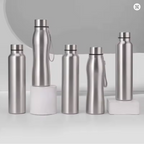 STEELFORCE™ 1000ml Stainless Steel Sports Water Bottle – Durable Metal Flask for Gym, Hiking & Daily Hydration