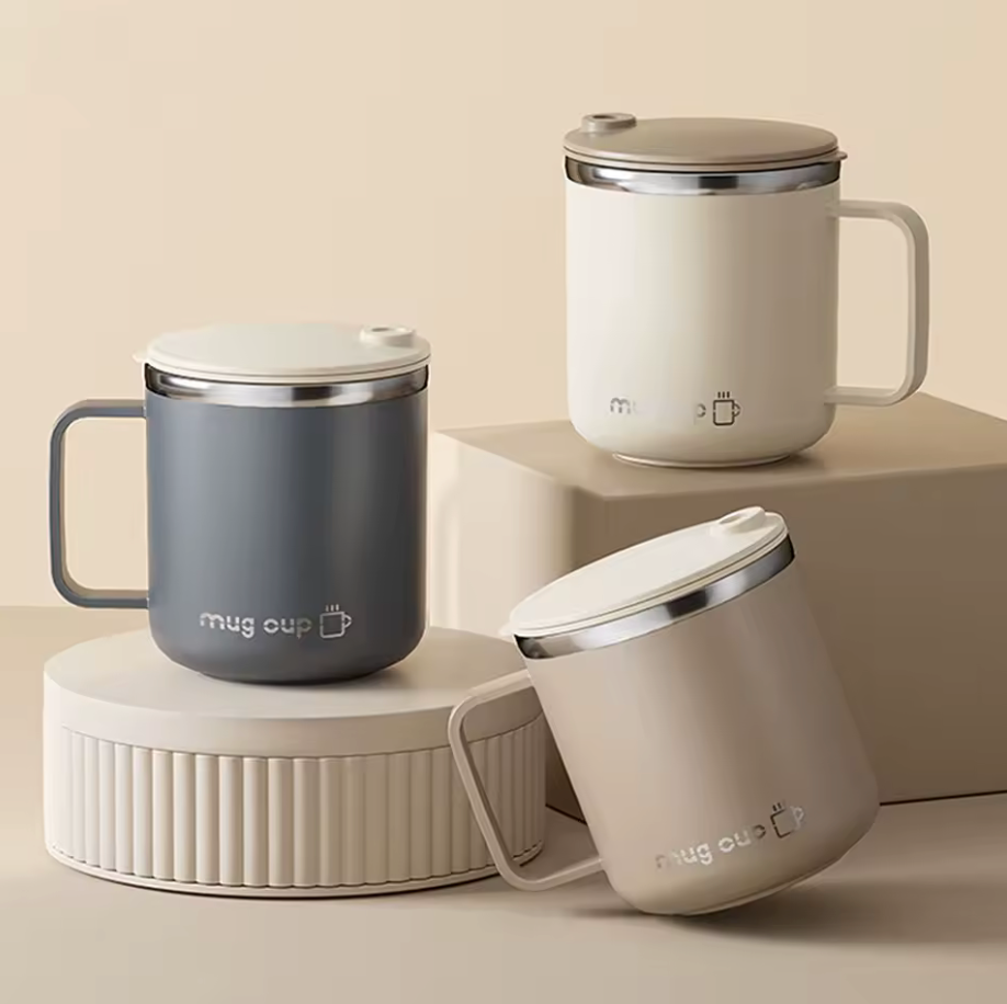 The Ultimate Thermal Coffee Mug | Stainless Steel Insulated Travel Tumbler with Handle