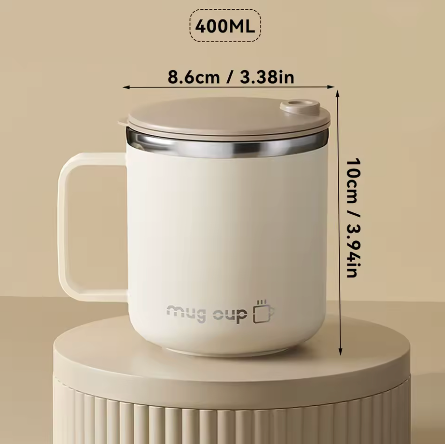 The Ultimate Thermal Coffee Mug | Stainless Steel Insulated Travel Tumbler with Handle