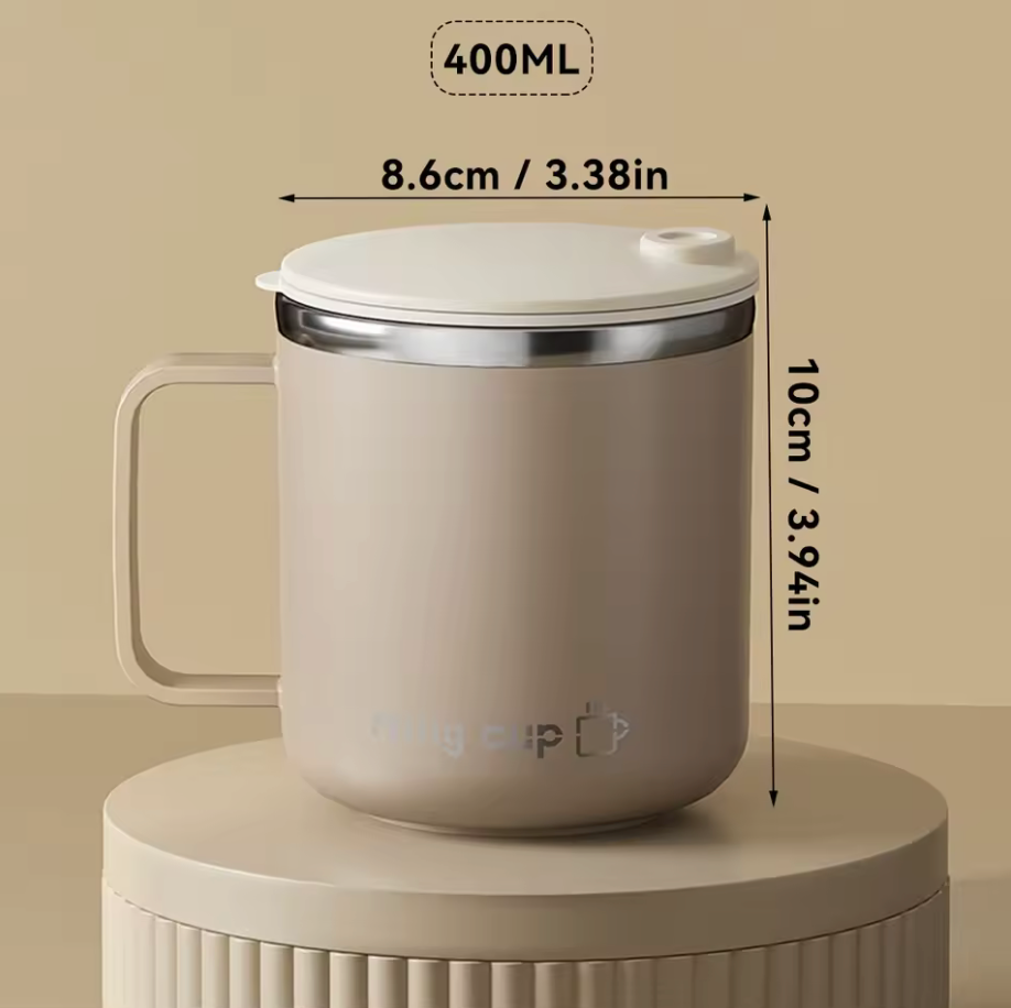 The Ultimate Thermal Coffee Mug | Stainless Steel Insulated Travel Tumbler with Handle
