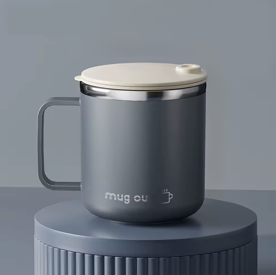 The Ultimate Thermal Coffee Mug | Stainless Steel Insulated Travel Tumbler with Handle