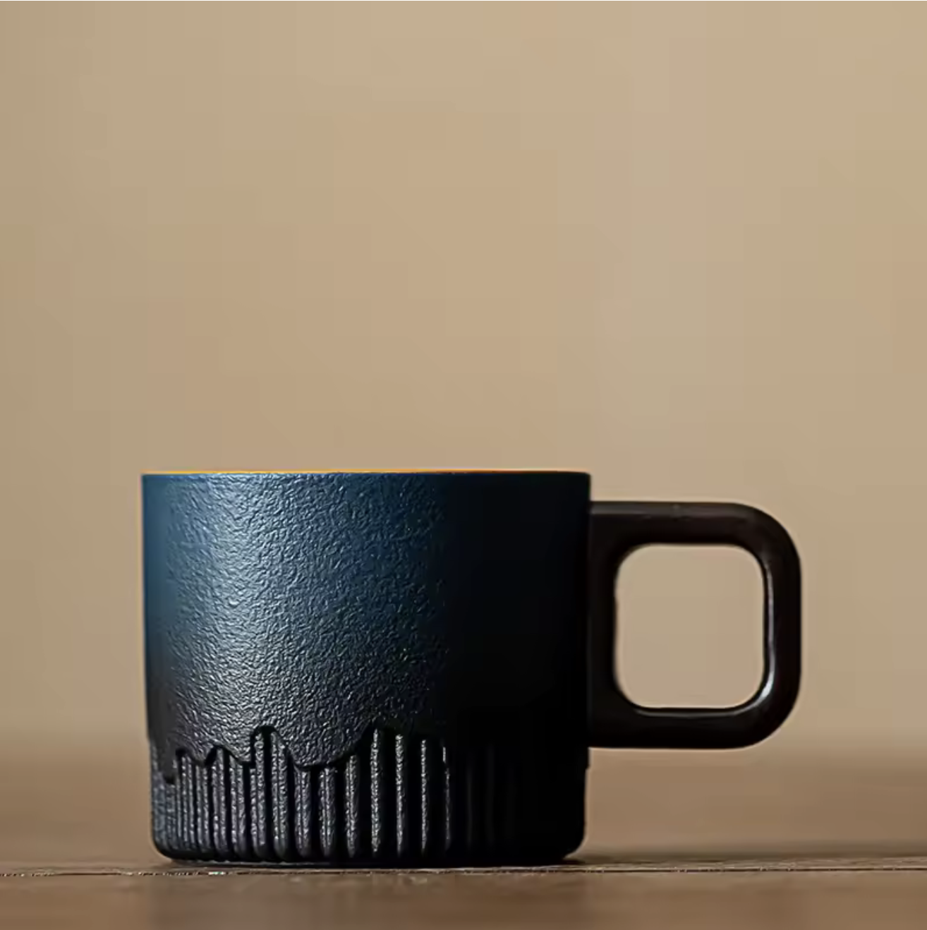 ALAVRİN™ 60ml Luxury Ceramic Tea Cup – Handcrafted Gradient Mini Espresso & Gongfu Cha Mug