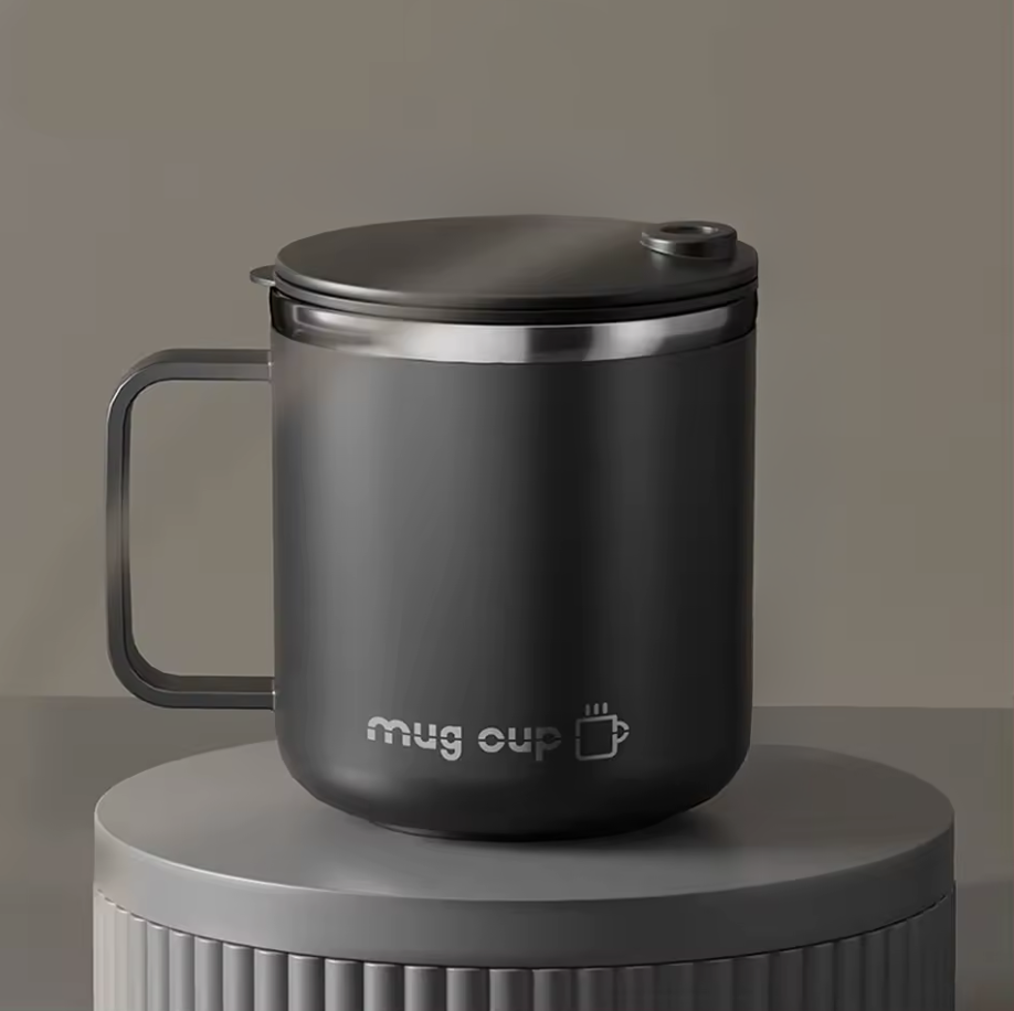 The Ultimate Thermal Coffee Mug | Stainless Steel Insulated Travel Tumbler with Handle