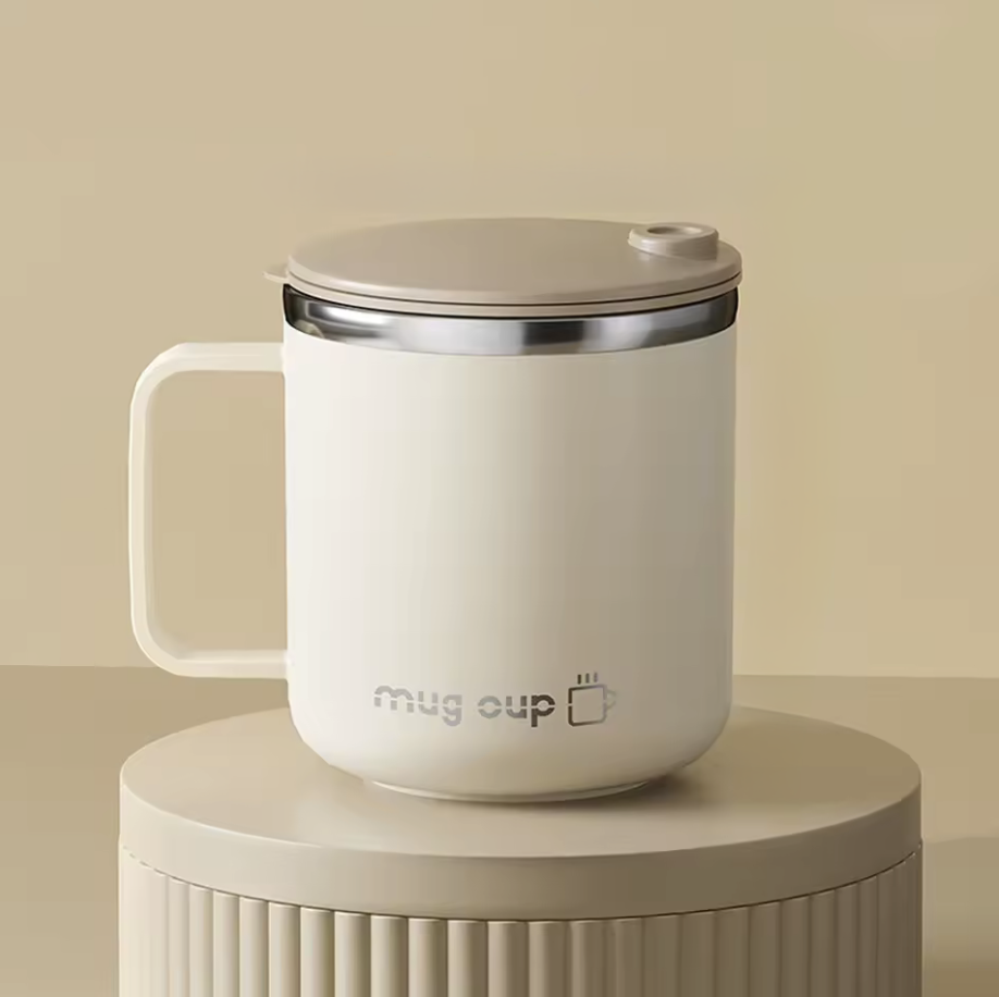 The Ultimate Thermal Coffee Mug | Stainless Steel Insulated Travel Tumbler with Handle