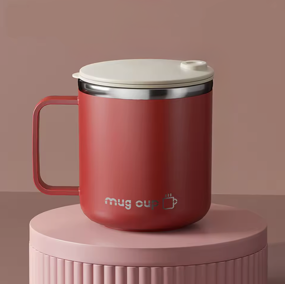The Ultimate Thermal Coffee Mug | Stainless Steel Insulated Travel Tumbler with Handle