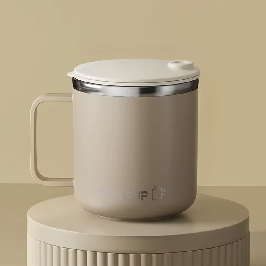 The Ultimate Thermal Coffee Mug | Stainless Steel Insulated Travel Tumbler with Handle
